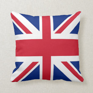 Coussin Union Jack - Drapeau du Royaume-Uni