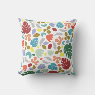 Coussin Unique Urbain tendance Orange Rouge Vert