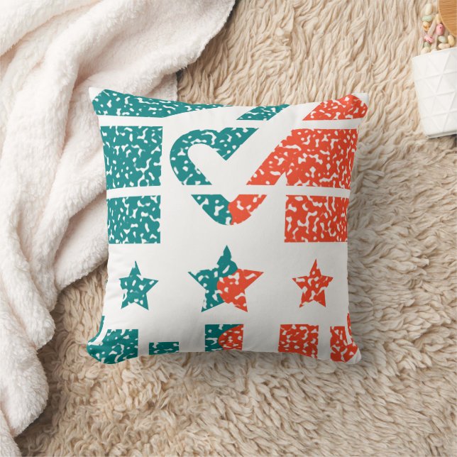 Coussin Unité en action - Un hommage moderne (Couverture)