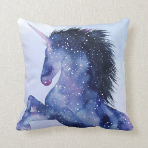 Coussin Univers de licorne - cosmique