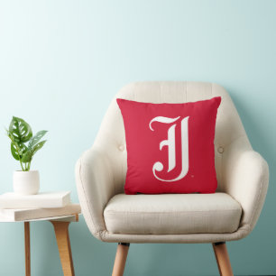 Coussin Université d'État de Jacksonville Classique Lettre