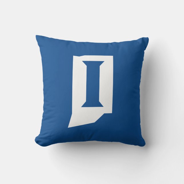 Coussin Université d'État de l'Indiana (Recto)