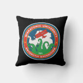 Coussin Université Miskatonique Expedition Antarctique (Verso)