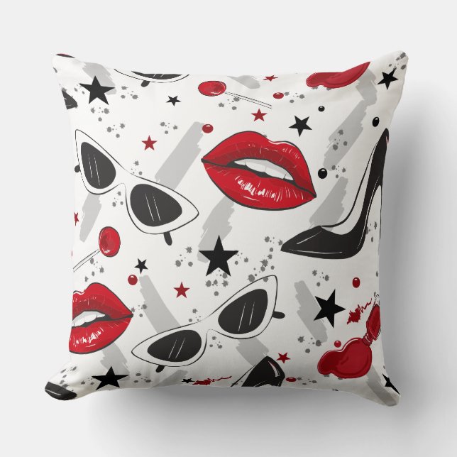 Coussin Uptown Girl (Recto)