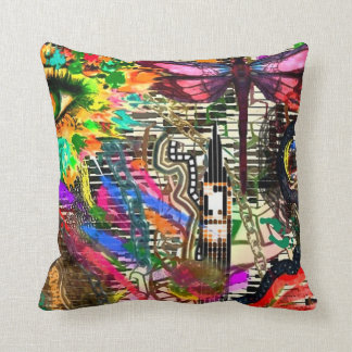 Coussin urbain de coussin de graffiti