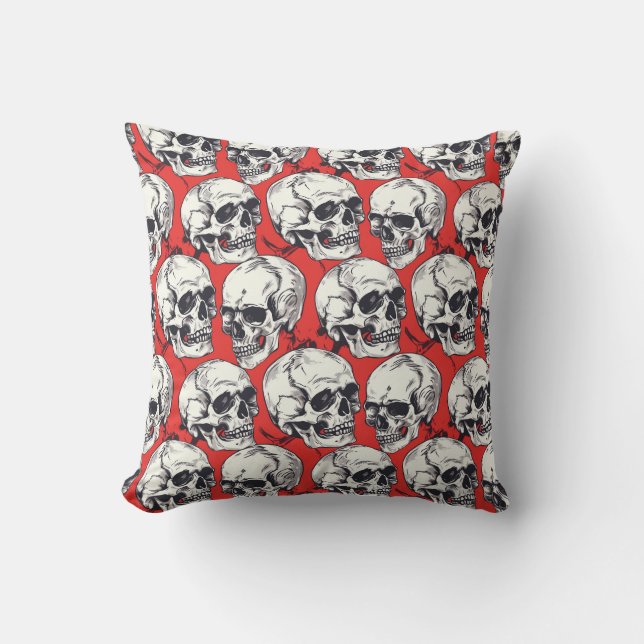 Coussin Urban Art Skull Pillow Design B2 (Recto)