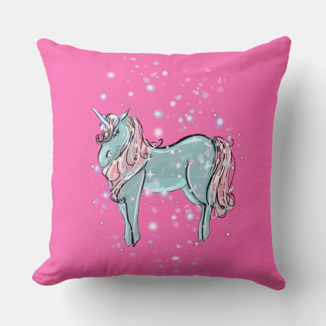 Coussin Ureen L'Oreille De La Fée De L'Unicorne (Recto)