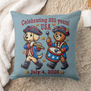 Coussin USA 250th Anniversary Souvenir - Patriotique