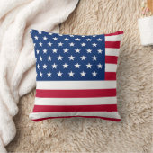 Coussin USA Flag Throw Pillow – Patriotic American Home de (Couverture)