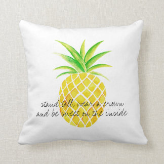 Coussin Usage grand de support d'aquarelle d'ananas une