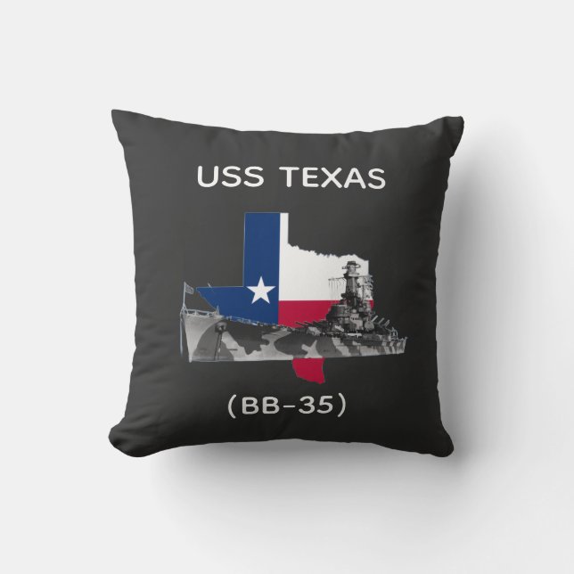 Coussin USS Texas (BB-35) 2  (Recto)