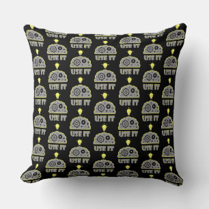 Coussin Utilisez votre cerveau