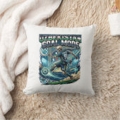 Coussin Uzbekistan Mode de but squelette attaquant nations (Couverture)