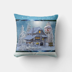 Coussin Vacances à deux côtés