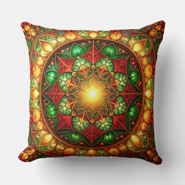 Coussin Vacances Colorées (Recto)