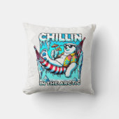 Coussin Vacances dans l'Arctique (Recto)