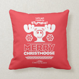 Coussin Vacances de Noël Joyeux Christmoose