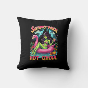 Coussin Vacances d'été ambiance sorcière de Summerween Hal