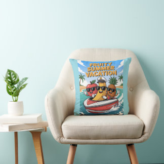 Coussin Vacances d'été de la fruité