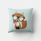 Coussin Vacances Hipster Renard Brown (Verso)