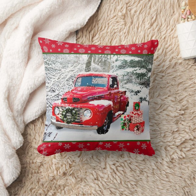Coussin Vacances Vieux Camion (Couverture)