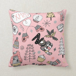 Coussin Vacances Whimsical Noel