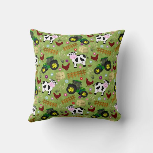 Coussin Vache de la ferme (Verso)