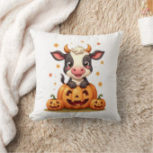 Coussin Vache de la parcelle de citrouilles (Couverture)