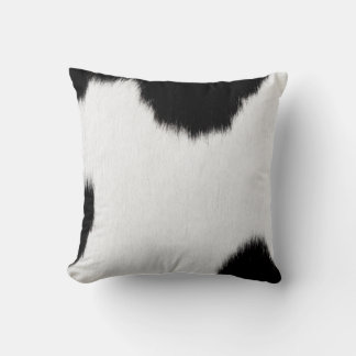 Coussin Vache de luxe cachée peau d'animal Imprimer 
