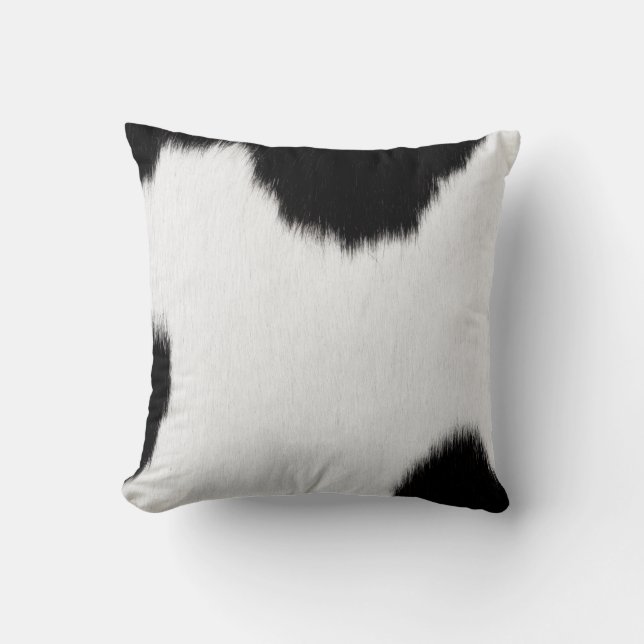 Coussin Vache de luxe cachée peau d'animal Imprimer  (Recto)