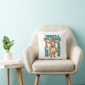 Coussin Vache drôle 99% de chance que je m'en fiche Graphi (Chaise)