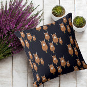 Coussin Vache écossaise amusante