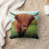 Coussin Vache écossaise des Highlanders (Couverture)