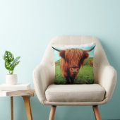 Coussin Vache écossaise des Highlanders (Chaise)