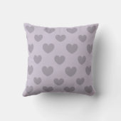 Coussin Vache et coeurs d'hiver mignons (Verso)