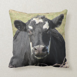 Coussin Vache noire
