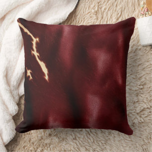 Coussin Vachette rouge profonde du sud-ouest