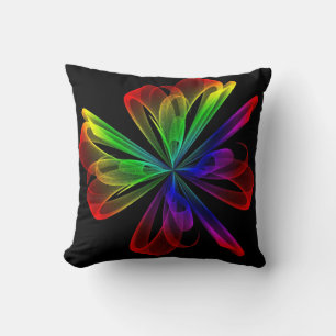 Coussin Vague Abstraite colorée