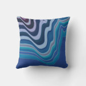 Coussin Vague bleue (Verso)