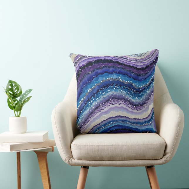 Coussin Vagues d'âge cosmique (Chaise)