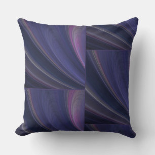 Coussin Vagues de sable douces violettes