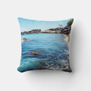 Coussin Vagues en mousse de Beach Cove
