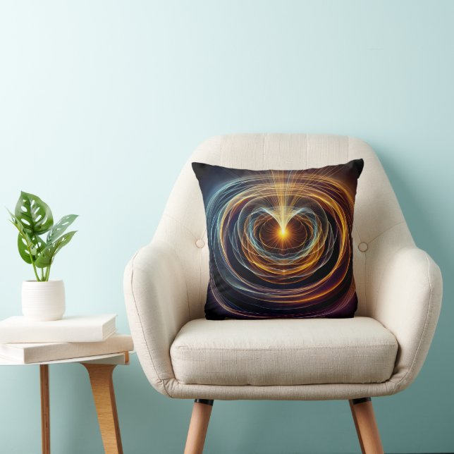 Coussin Vagues légères à énergie torride (Chaise)