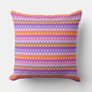 Coussin Vagues rétro