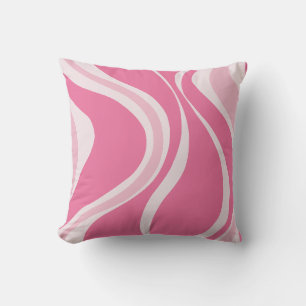 Coussin Vagues roses