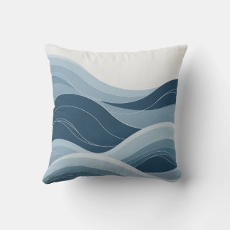 Coussin Vagues Zen