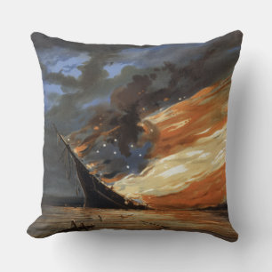 Coussin Vaisseau amiral de la guerre civile rebelle sur le