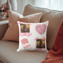 Valentine’s Day Personalized Throw Pillow