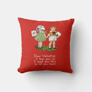 Coussin Valentine victorienne