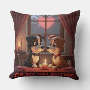 Coussin Valentines Jour Dîner 4 2 Jeu d'oreiller